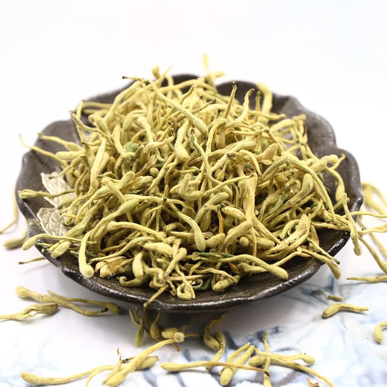 FullChea Natural Dried Honeysuckle - Jin Yin Hua Honeysuckle Tea 1.58oz/45g Secondary image
