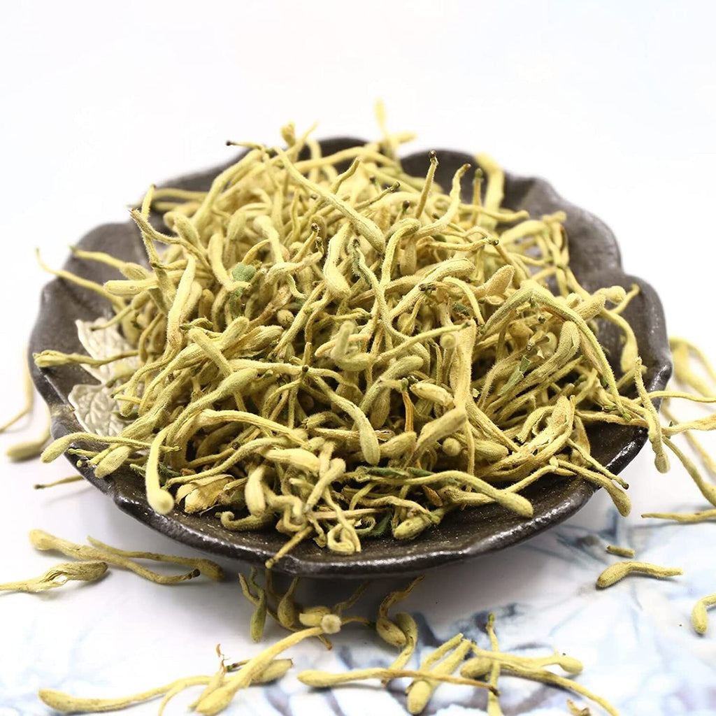 FullChea Natural Dried Honeysuckle - Jin Yin Hua Honeysuckle Tea 1.58oz/45g