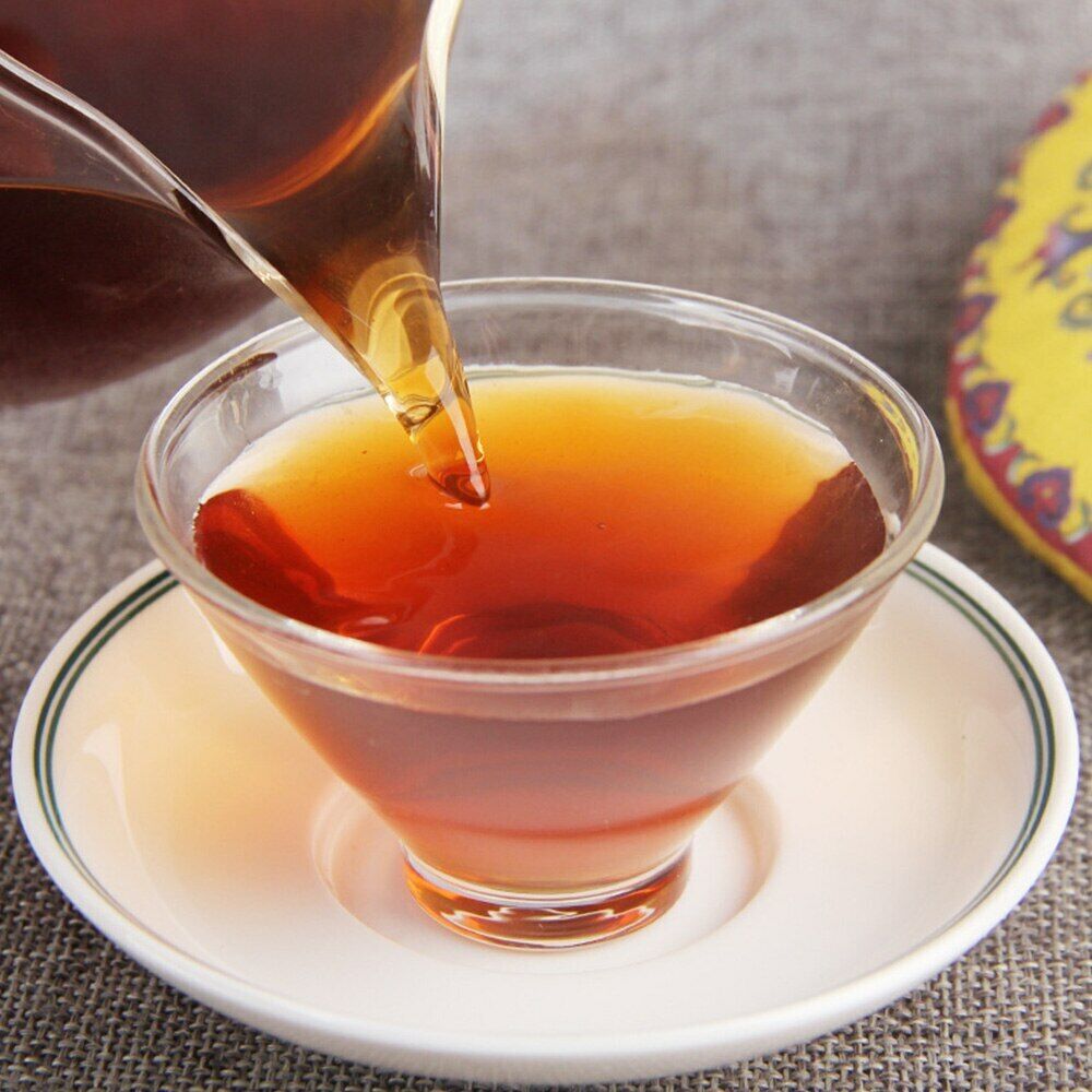 200g The Fragrance of Menghai Shu Puerh Menghai Scent of Time Ripe Puer Tea