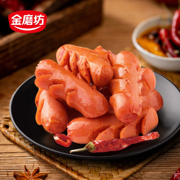 10/20 Packs Snacks Sausage Stick Asian Instant Food Spicy Snack Box 麻辣开花香肠