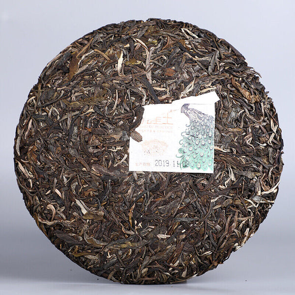 KING OF PEACOCK *  Haiwan Menghai Old Tree Pu-erh Tea Raw 400g 20th Anniv