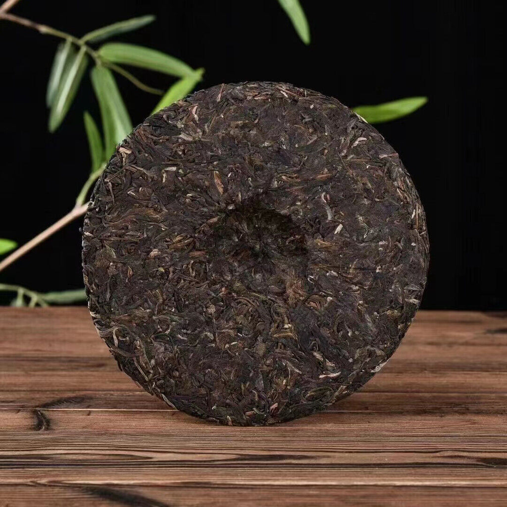 357g Yunnan Raw Pu-erh Tea Cake Old Sheng Puerh Tea Menghai Aged Pu'er Tea