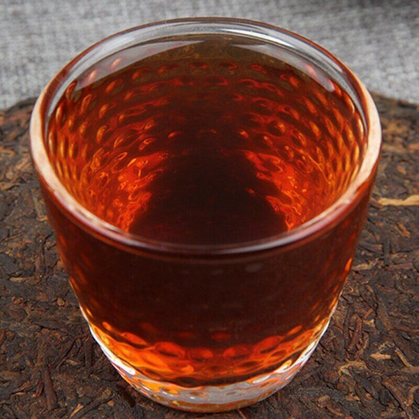 Menghai Scent of Time Ripe Puer Tea Golden Bud Shu Puerh Tea 357g/12.59oz