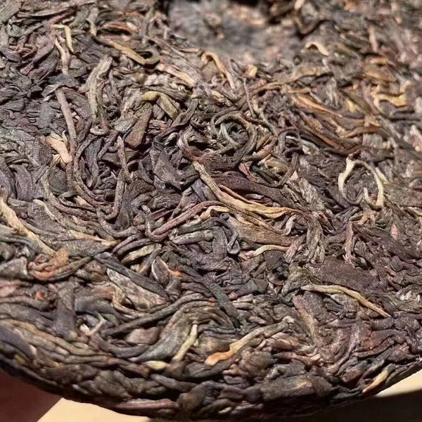 Yunnan Aged Pu-erh Raw Tea Cake 2007 Bulang Raw Puerh Old Tea Puer Cake Tea 400g