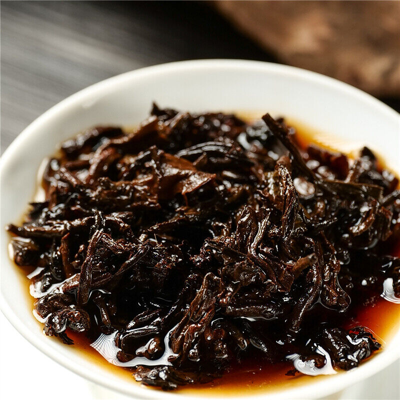 Yunnan YU BANG Brown Mountain Classic Meng Hai Flavor Pu'er Ripe Tea 357g