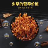 Premium Jin Chong Cao Mushroom Cordyceps Militaris Fungus Herbal Tea 500g/1.1LB