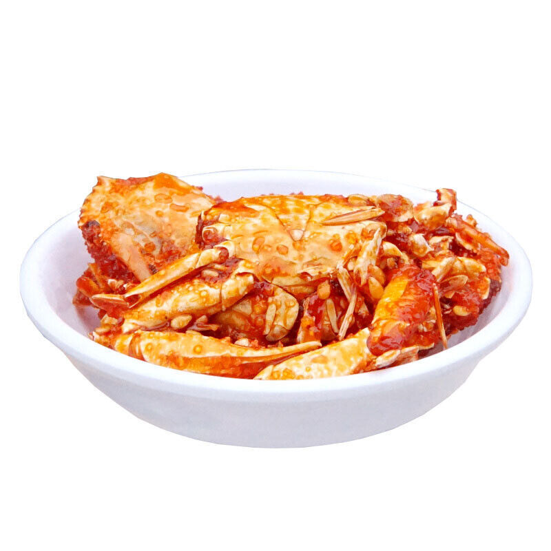 20 packages instant seafood Spicy Baby crab 香辣海蟹香脆麻辣螃蟹即食海鲜零食