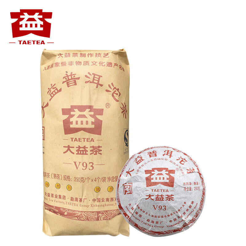 Menghai Dayi V93 Pu-erh Tea Tuo Cha 250g/8.8oz Ripe Puerh Puer Tuocha Shu
