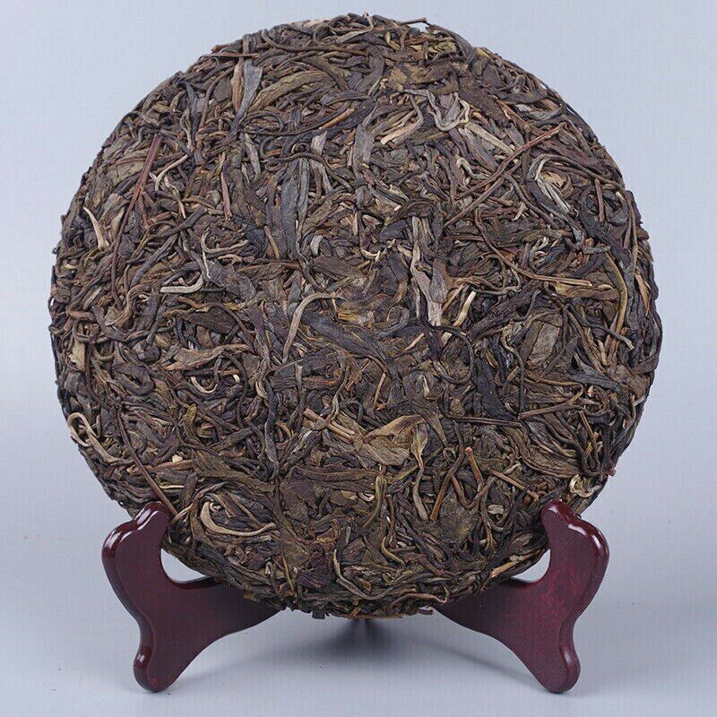 BING DAO Raw Puerh Pu'er Tea Iceland Ancient Tree Sheng Green Puer Tea 357g Secondary image