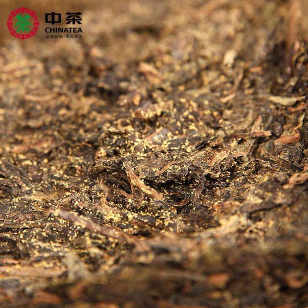 Hunan Anhua Golden Flower Dark Brick Tea Fu Zhuan Dark Tea Fu Brick Tea 760g