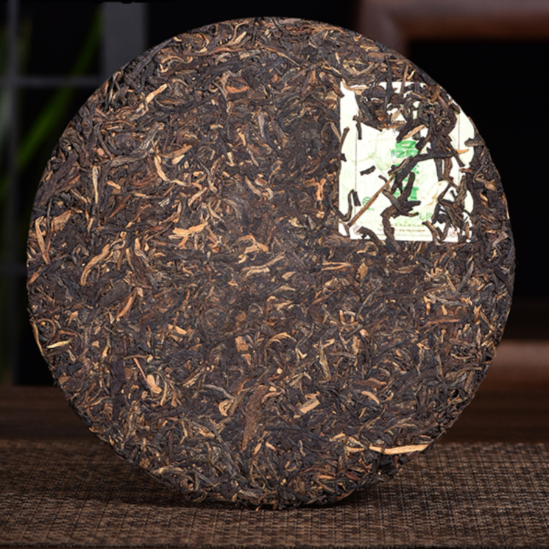357g Yunnan Puerh Raw Tea Cake Year Aged Pu-erh Tea Premium Pu'er Old Tea