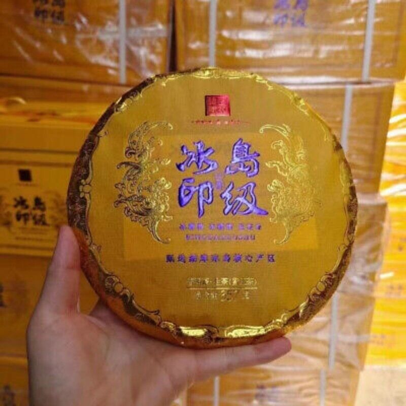 357g Yunnan Raw Pu-erh Tea Cake Bingdao Sheng Pu'er Tea Brand New Puerh Tea Main image