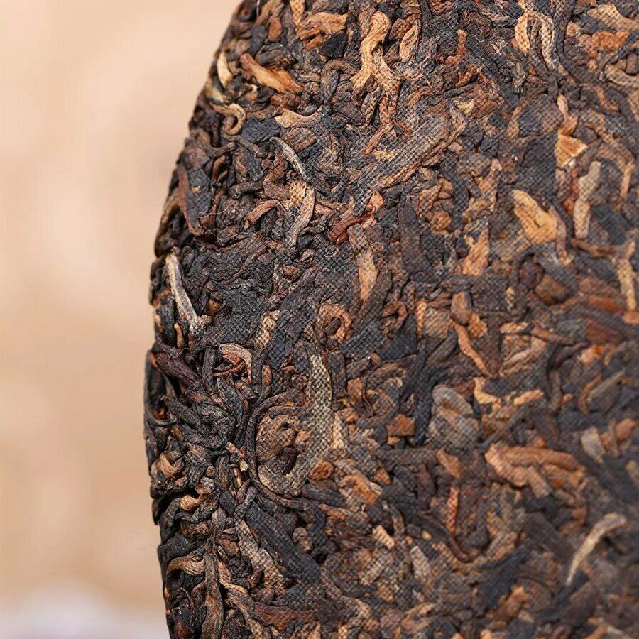 Haiwan Yun Hai Ripe Puer Tea Yunnan Aged Tree Old Comrade Shu Puer Tea 400g