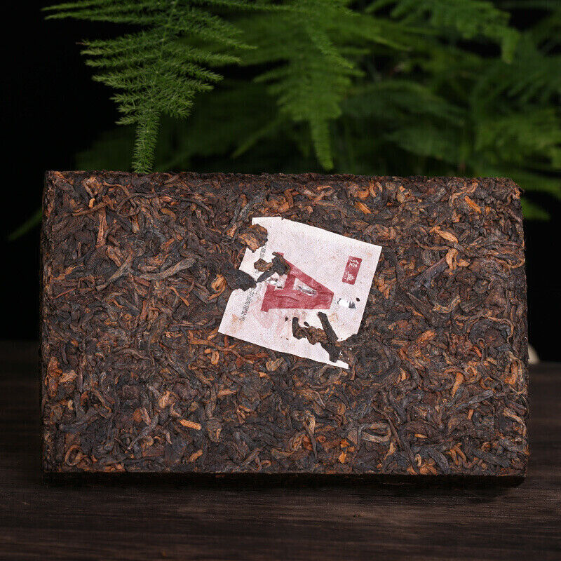 Ba Jiao Ting Classic A Brick Pu'er Tea Ripe Menghai Arbor Puer Pu-erh 250g/8.8oz