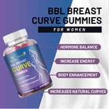 BBL Breast Curve Gummies - Enhance & Sculpt Your Bust - 60 Gummies