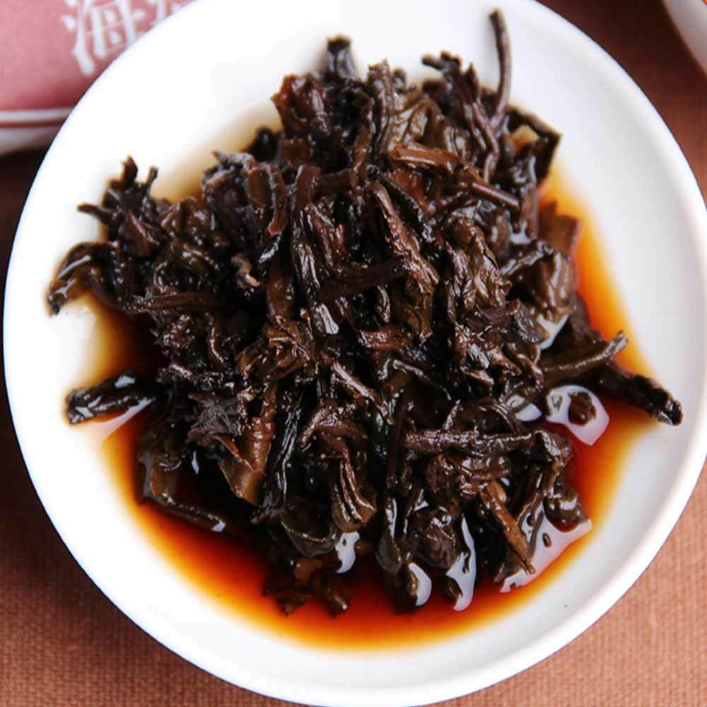 New! HaiWan yr 9978 (batch 181) Lao Tong Zhi Old Comrade Ripe Puer Tea Cake