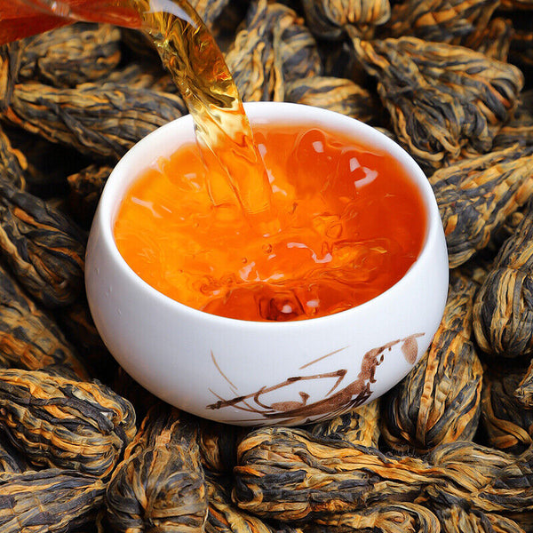 TeaHandmade Pagoda Dianhong Dian Hong Chinese Yunnan Red Tea BAO TA Black Tea 250g