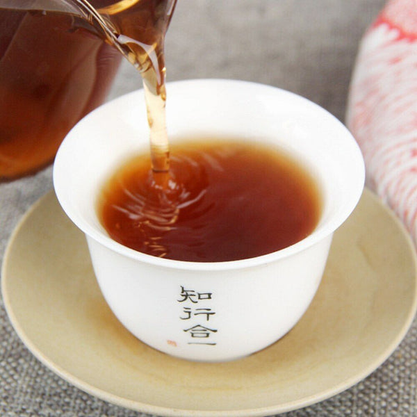 Puer Tea Top Old Tree Pure Material Shu Puerh Tea 357g Chuan Shi Jia Ming Ripe