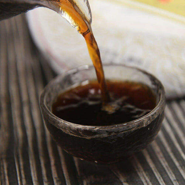 Jin Ju Ding Ripe Puer Tea "Nan Nuo Shan" Shu Puerh tea Chinese Tea 357g