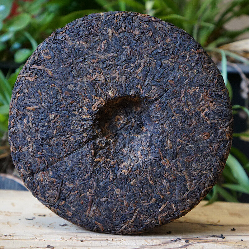 Haiwan Lao Tong Zhi Old Comrade 908 Mini Pu'er Tea Cake Puerh Ripe 200g