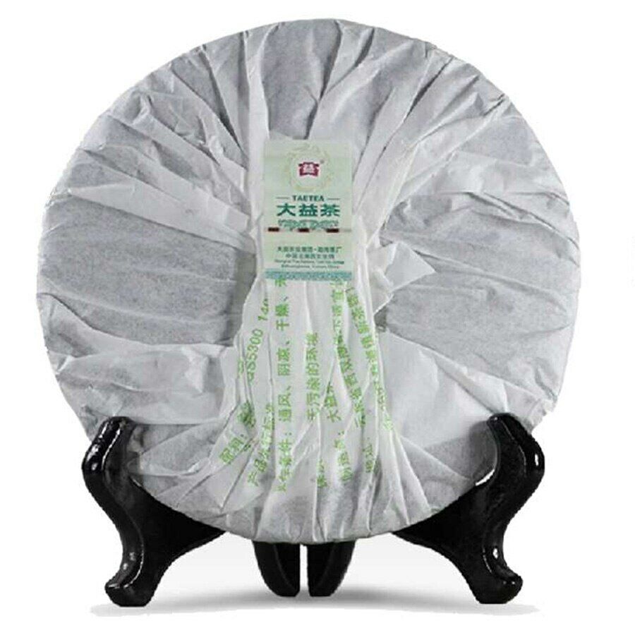 TAETEA Spring of Menghai Raw Puer Tea Batch 201 Shen Puer Tea 357g Secondary image