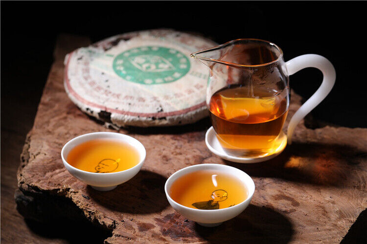 YUNNAN YIN HAO BING CHA Puwen YUNYA Aged Pu'er Puer Tea Raw Cake 400g