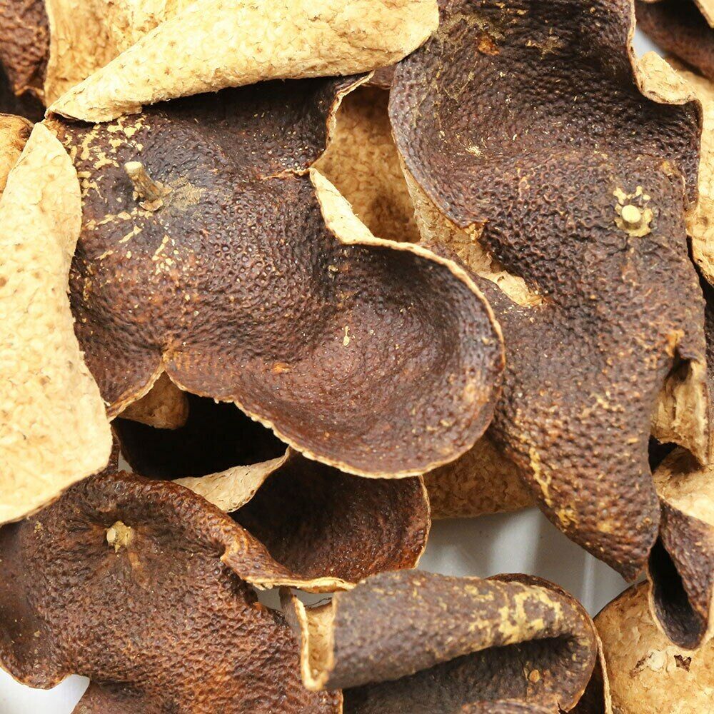 XinHui "Chen Pi" ShuangShui Area Dried Tangerine Full Red Peel Herbal 50g