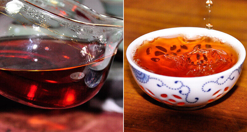 Lao Tong Zhi JIAJIA 7598 Anning Haiwan Yunnan Pu-erh Tea Cake 357g Ripe