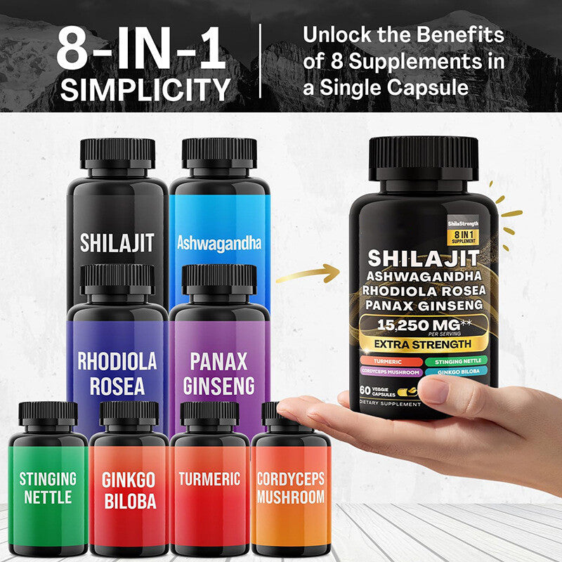 Shilajit Soft Resin Extremely Potent Fulvic Acid Himalayan Pure 100% Organic