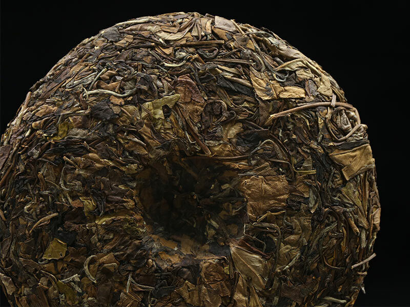 High Mountain Gong Mei 350g Chinese Old Tree Fuding White Tea Cake ShouMei