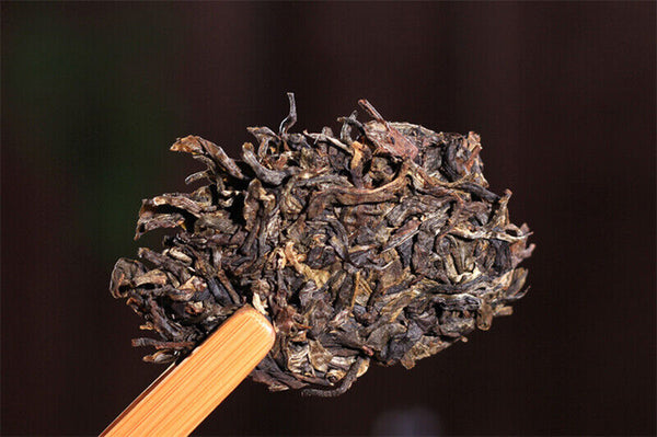 0432 * Ba Jiao Ting Li Ming Puer Pu Er Tea Cake Sheng Raw Pu Erh Tea 357g