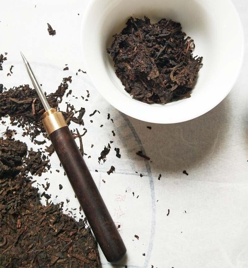 TeaWuzhou Liu Pao Tea Black Tea Aged Dark Tea Liubao Tea Cake Liu Bao HEI CHA 480g
