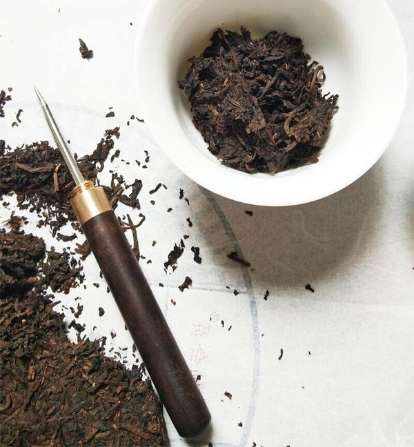 TeaWuzhou Liu Pao Tea Black Tea Aged Dark Tea Liubao Tea Cake Liu Bao HEI CHA 480g