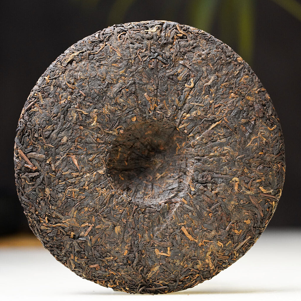 Zhangcha Bulang Chun * CHINATEA Puer Tea Ripe Yunnan Chi Tse Beeng Cha 357g