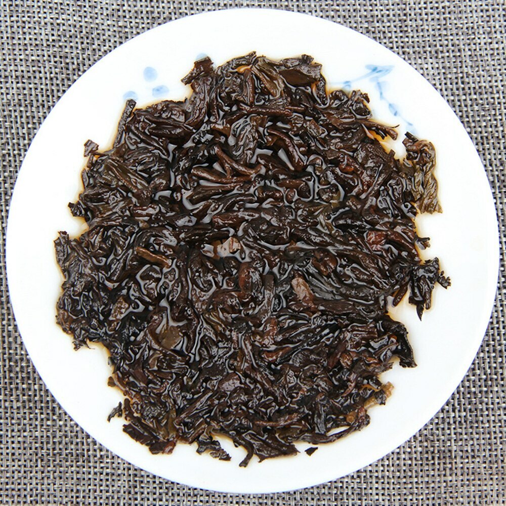 357g  Golden Bud Shu Puerh Tea Top Premium Menghai Scent of Time Ripe Puer Tea
