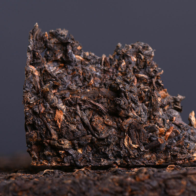 Haiwan Old Tree Tea Puer Tea "Lao Shu Qiao Mu" Pu-erh Ripe Pu Er Brick 250g