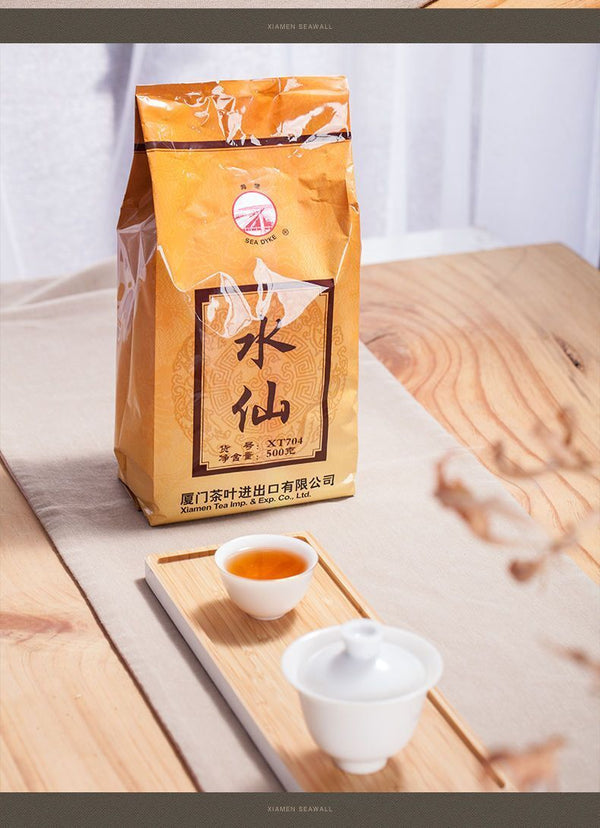 Sea Dyke Brand XT704 Shui Xian Rock Tea YanCha China Fujian Oolong Tea 500g Bag