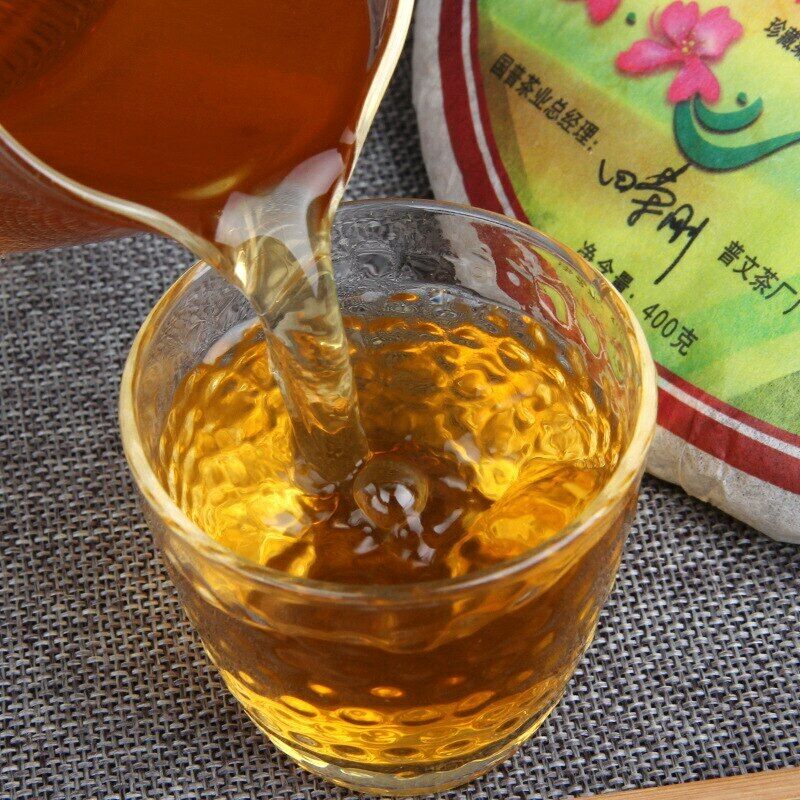 Puwen Yunya Shen Puer Raw Pu-Erh Tea Hong Kong Return 10th Anniversary 400g