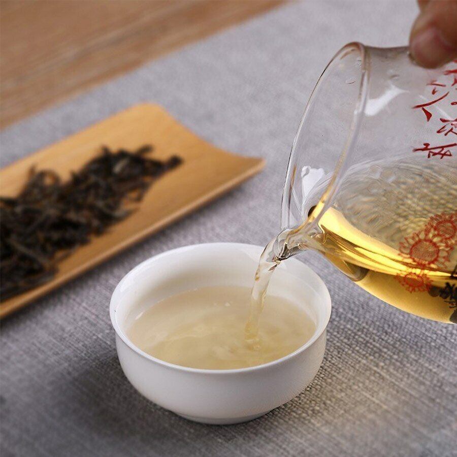Haiwan Old Comrade Shen Puer Tea Lao Tong Zhi 9948 Raw Puer Tea 357g