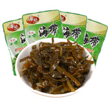 60g*5bags instant spicy kelp shreds pickles Seafood snacks Food 麻辣海带丝