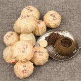 XinHui "Chen Pi" Shu Puerh Tea Tangerine Peel Pu'er Ripe Puer Orange Tea 100g