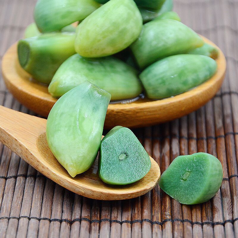 200g*3 腊八蒜绿醋泡大蒜 Laba garlic green vinegar bubble garlic specialty food