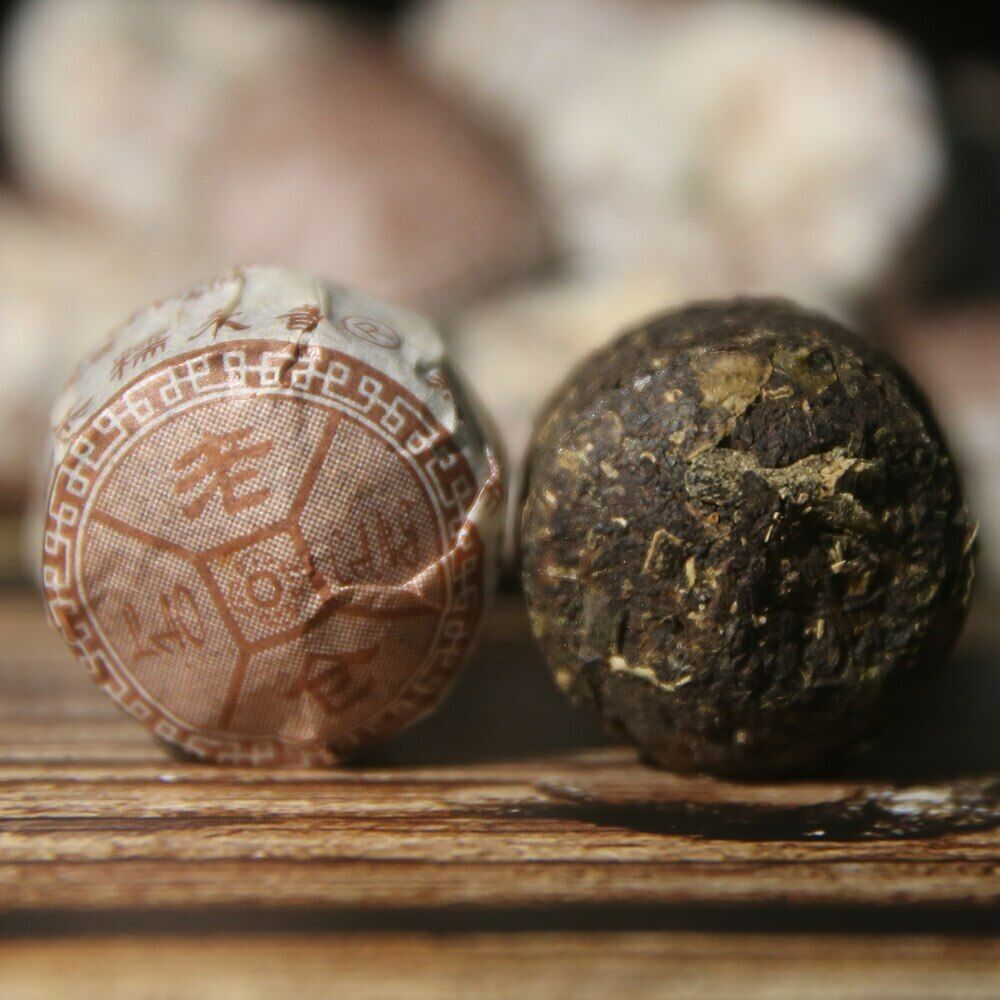 Laocang yr Mini Puer Tuocha Glutinous Aroma Rice Ripe Puerh Tuo Cha