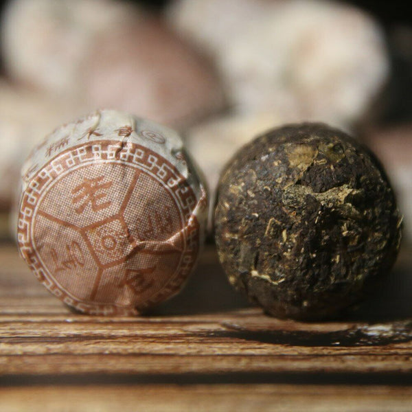 Laocang yr Mini Puer Tuocha Glutinous Aroma Rice Ripe Puerh Tuo Cha