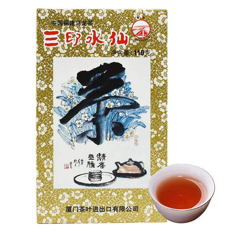 Wuyi Fujian Oolong Tea 110g SAN YIN SHUI XIAN TEA XT806 Sea Dyke Three Seals Main image