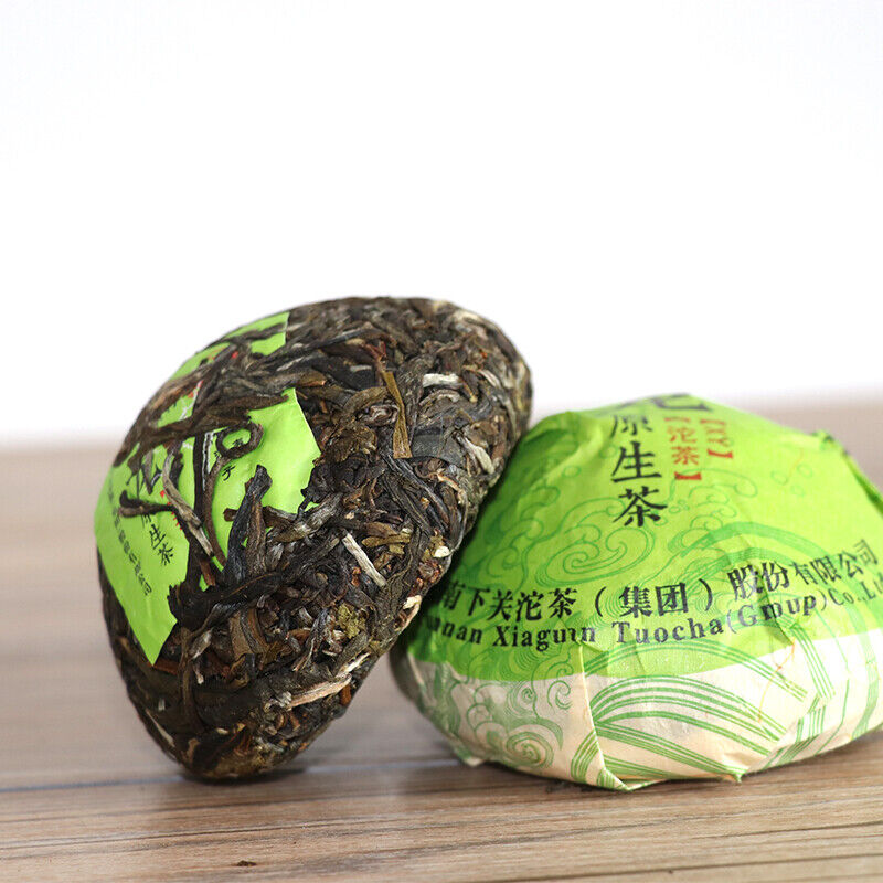 BangLong Hua Zhu Liang Zi Spring Xiaguan Puer Pu-erh TuoCha Raw Green Tea
