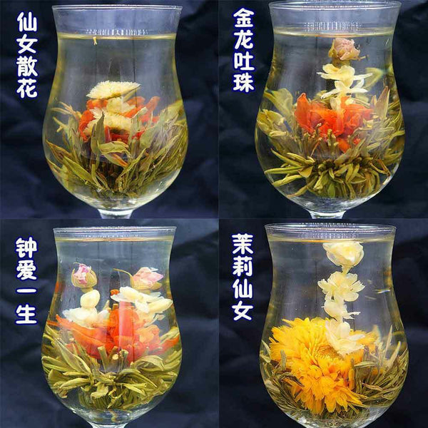 130g 16 Kinds of Flower Aromatic Blooming Flower Tea Herbal Crafts Flowers Tea