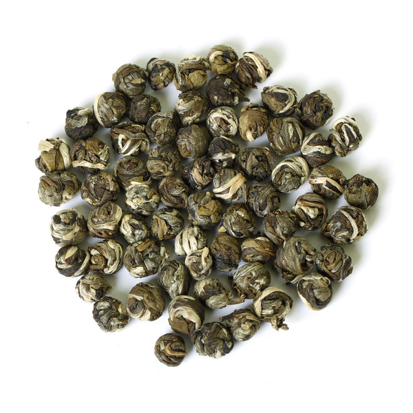 HELLOYOUNG Supreme Jasmine Dragon Pearl Leaf Chinese Green Tea Hand Roll Ball