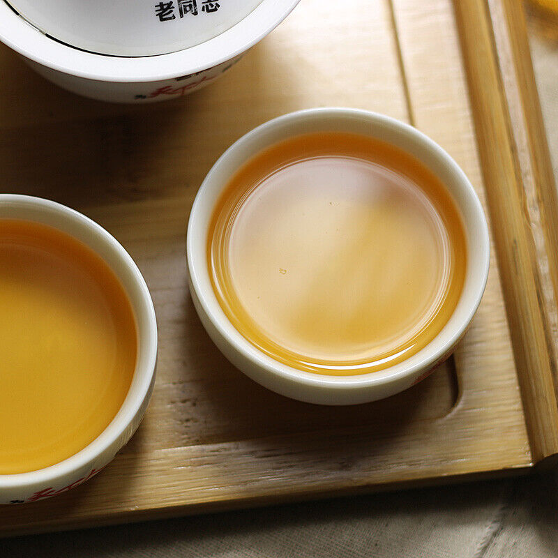 Purple Bud Ziyun Pu'er Tea * Haiwan Old Comrade Puer Pu Erh Brick Raw 250g