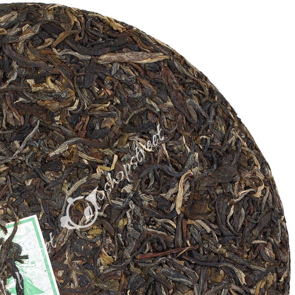 yr 357g Organic Certified Yunnan Bulang Mount Cake Raw Pu'er Puerh Puer Tea